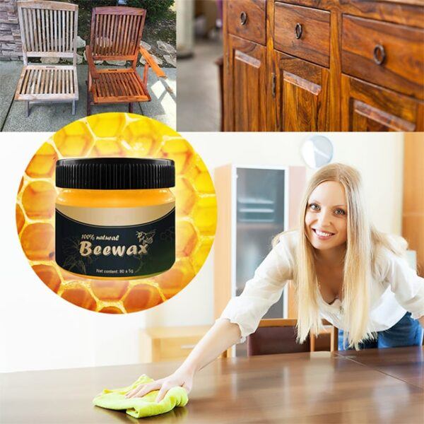 PRIRODNI VOSAK ZA POLIRANJE DRVENIH POVRŠINA - BEEWAX