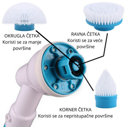 Rotirajuća Električna Četka za Čišćenje - Scrubber