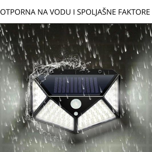 Solarna LED Zidna Lampa - Solar 100