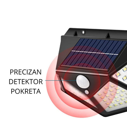 Solarna LED Zidna Lampa - Solar 100